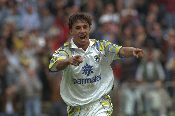 Los primeros pasos de Hernán Crespo en Parma. (Foto: Getty)
