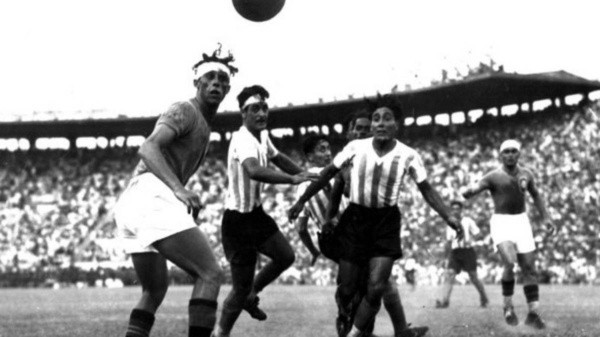 Argentina destruyó a goles a Brasil en 1940.