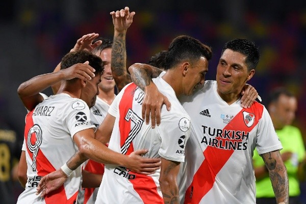 River en la paliza contra Racing de este año. (Foto: Getty)