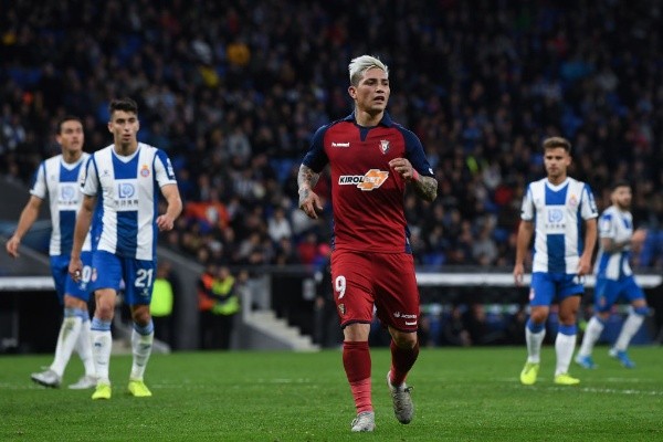 Ezequiel Ávila en Osasuna. (Foto: Getty)