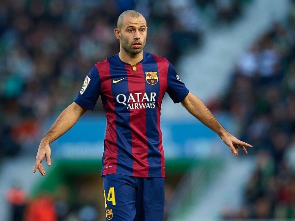 Javier Mascherano en Barcelona. (Foto: Getty)