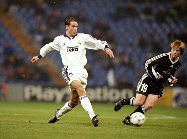 Fernando Redondo en Real Madrid. (Foto: Getty)