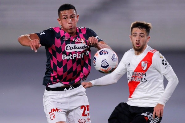 Leandro Peña Biafore debutó ante Santa Fe. (Foto: Getty)