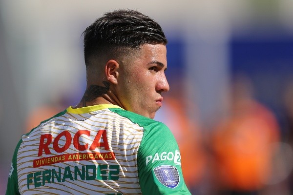 Enzo Fernández en Defensa y Justicia. (Foto: Getty)