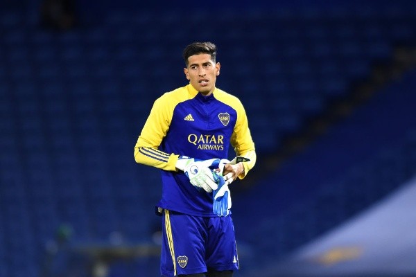 Esteban Andrada con los colores de Boca. (Foto: Getty)