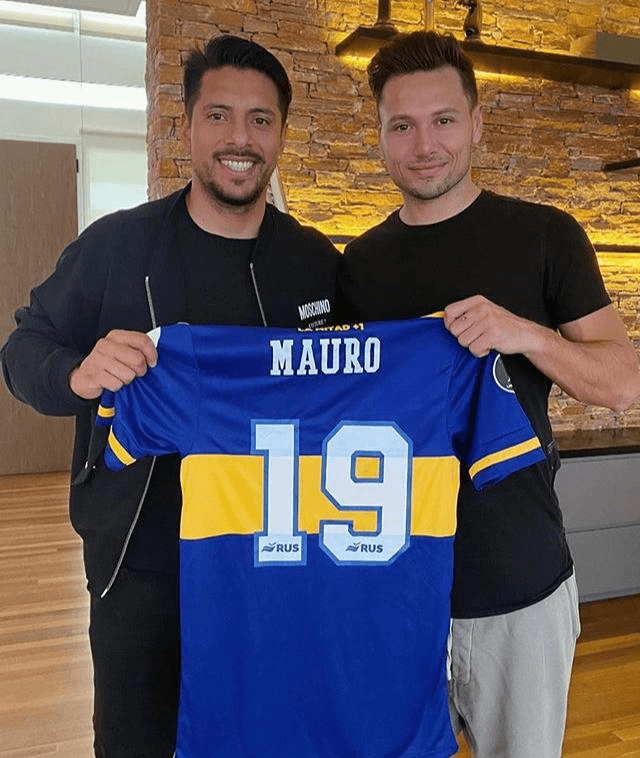 Hoy trabaja junto a Zárate.