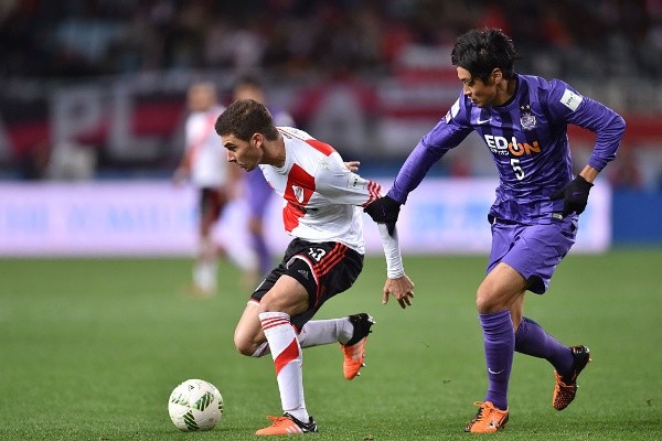 Lucas Alario con la camiseta de River. (Foto: Getty)