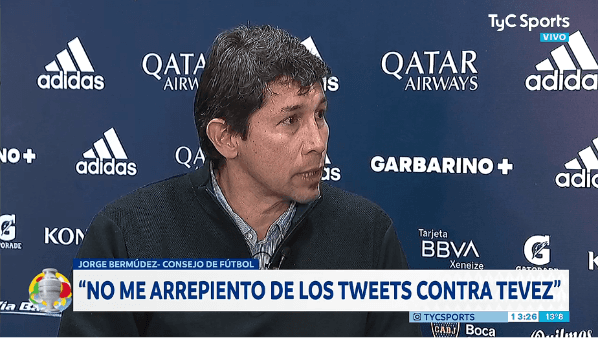 Jorge Bermúdez en diálogo con TyC Sports