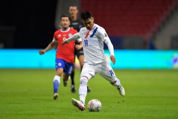 Santiago Arzamendia en la Copa América. (Foto: Getty)