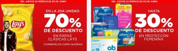 Algunas de las ofertas del Supermercado Día que finalizan en junio. (Foto: Captura Supermercado Día).