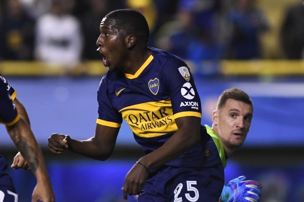 Jan Hurtado en Boca Juniors. (Foto: Getty)
