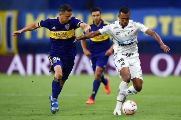 Leonardo Jara en la Copa Libertadores. (Foto: Getty)