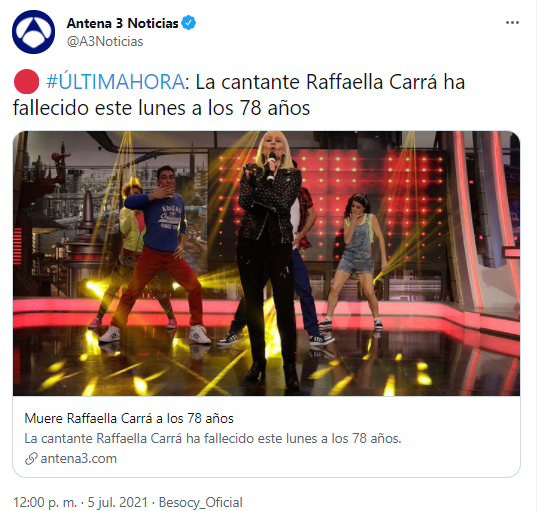 Foto: Antena 3