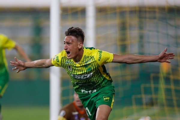 Braian Romero en Defensa y Justicia. (Foto: Getty)