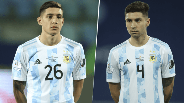 Molina o Montiel, la duda de Scaloni. (Foto: Getty Images)