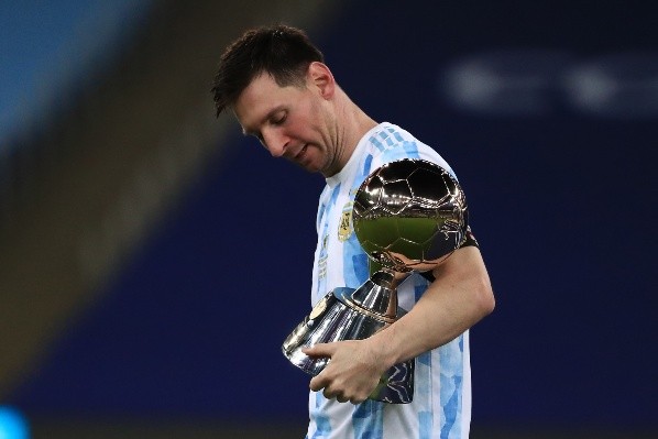 Lionel Messi fue elegido como MVP de la Copa América. (Foto: Getty Images).