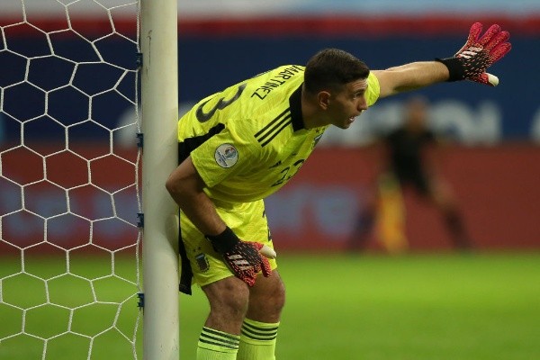 Emiliano Martínez en la Selección Argentina. (Foto: Getty)