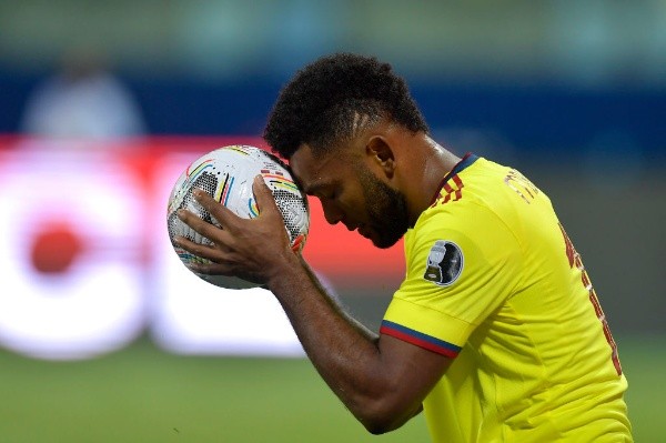 Miguel Borja en la Selección Colombia. (Foto: Getty)