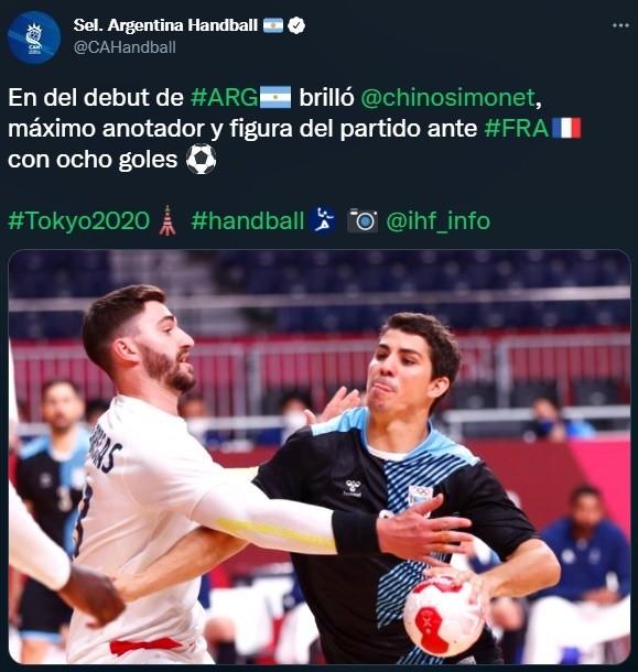 Diego Simonet dio la cara por Los Gladiadores