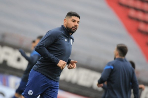 Orti en la previa del partido