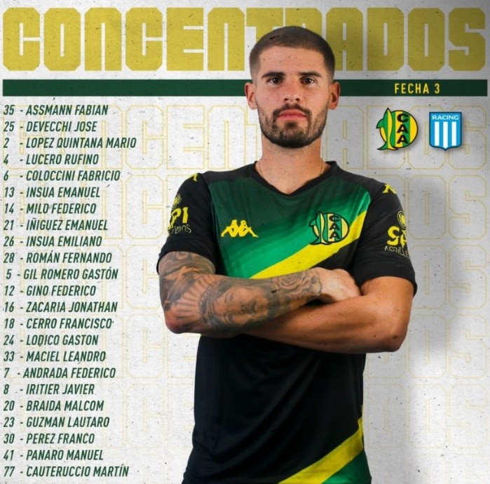 Foto: Twitter oficial de Aldosivi.