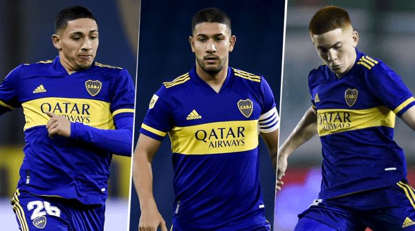 Equi Fernández, Mancuso y Barco; premiados por Russo. (Fotos: Getty Images)