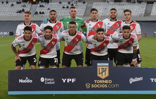 Los once elegidos por Gallardo para vencer a Vélez. Foto: Getty