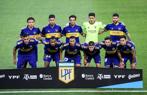 El último once de Boca sin juveniles (Fuente: Getty