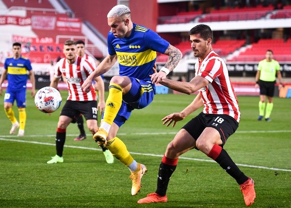 Briasco en la derrota ante Estudiantes. Foto: Getty