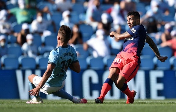 Bombazo y adentro: el segundo de Angelito. Foto: Getty
