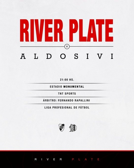 Foto: Twitter oficial de River Plate.