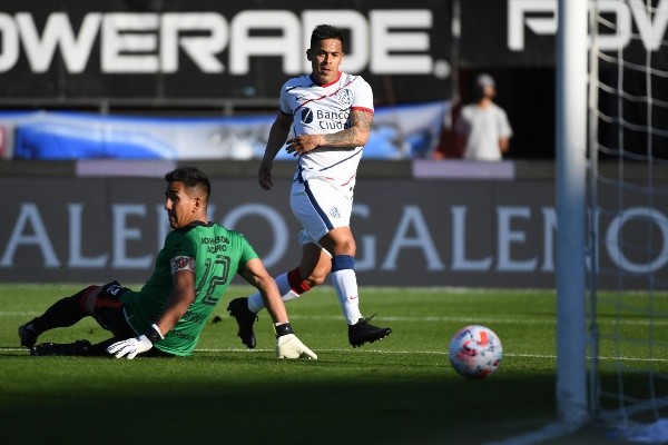 El momento exacto del gol de Uvita
