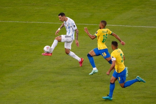 El recordado golazo de Ángel Di María. (Foto: Getty)