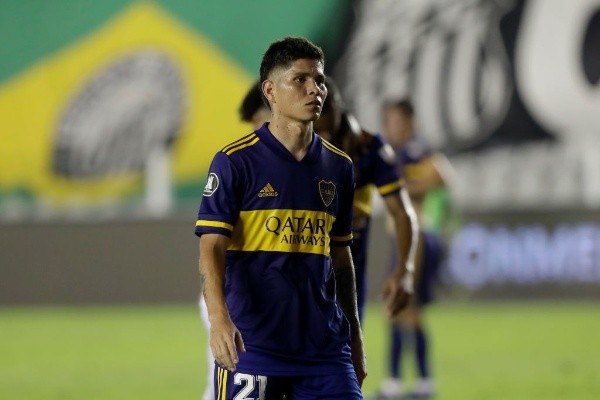 Jorman Campuzano con la camiseta de Boca. (Foto: Getty)