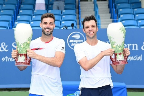 Horacio Zeballos ganador del Masters 1000 de Cincinnati con Granollers.