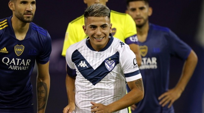 Almada, el más caro del fútbol argentino. (Foto: Getty Images)