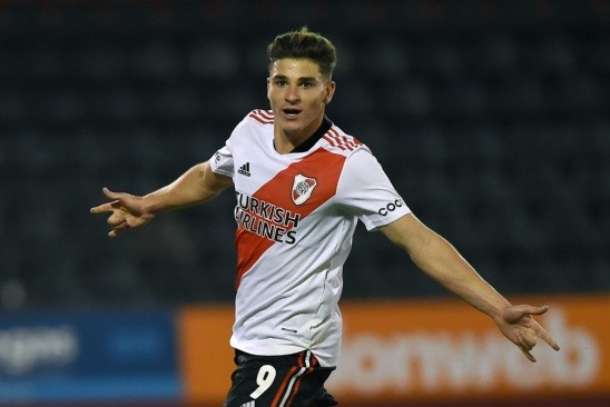 Julián Álvarez, el Müller del fútbol argentino para Fede Bulos. (Foto: Getty Images)