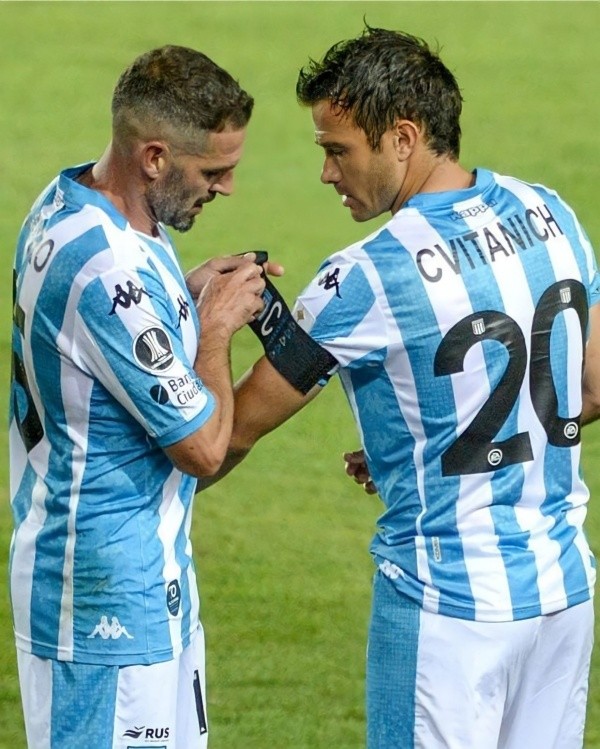 López y Cvitanich: hoy volvieron a compartir cancha.