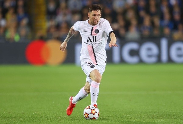 Lionel Messi con la camiseta de PSG. (Foto: Getty)