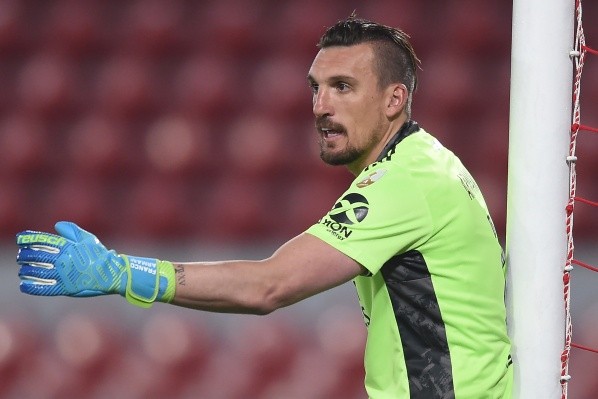 Franco Armani, el arquero más caro de la Liga Profesional. (Foto: Getty Images)
