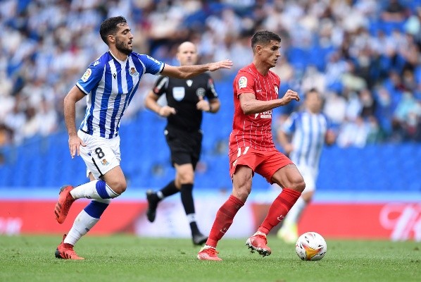 Su participación ante Real Sociedad. Foto: Getty