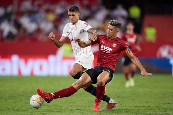 Lamela esta jornada ante Paulista de Valencia. Foto: Getty