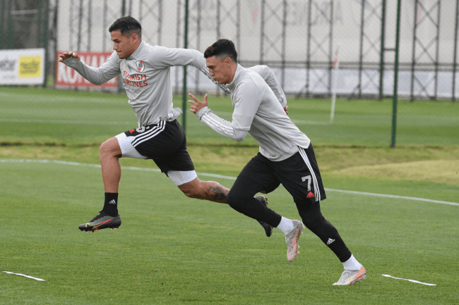 Matías Suárez, listo para volver al XI. (Foto: River)