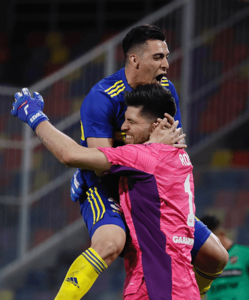 Boca, feliz por el pase a semis. (Foto: Getty Images)