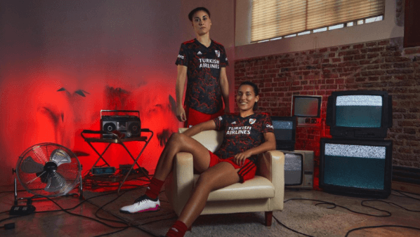 Martina Del Trecco y Giuliana Gonzalez, River Plate (Foto: Adidas)