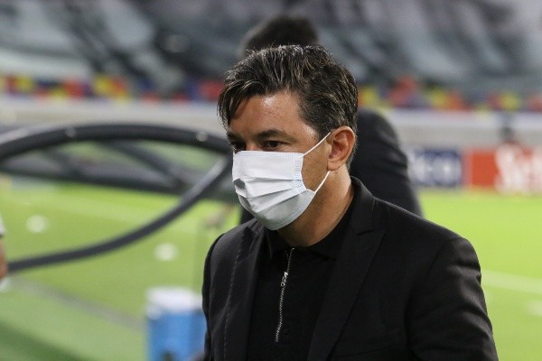 Marcelo Gallardo planifica los once de River. (Foto: Getty)