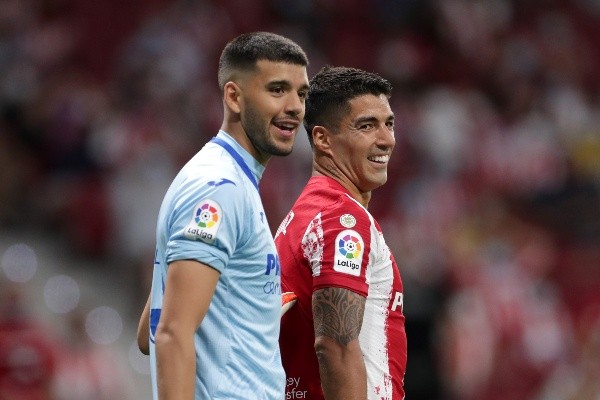Duelo entre Rulli y Raul de Tomas en La Liga. Foto: Getty