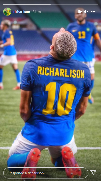 La historia que subió Richarlison