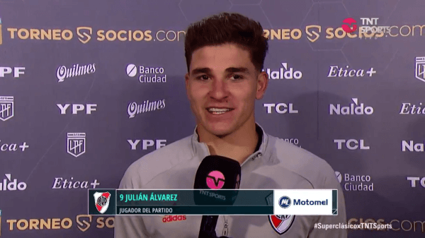 La palabra de Julián Álvarez.