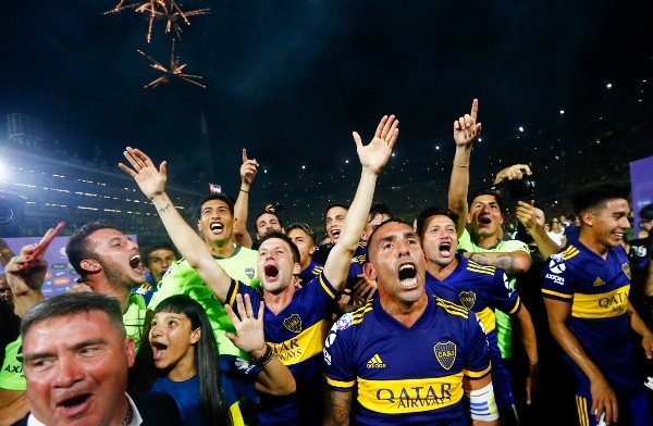 Con gol de Carlos Tevez, Boca venció 1-0 a Gimnasia y se consagró en la Superliga (Foto: Getty)